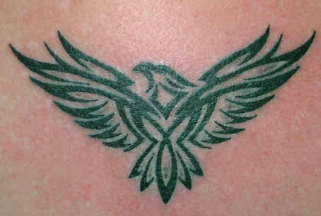 Eagle tribal tattoo