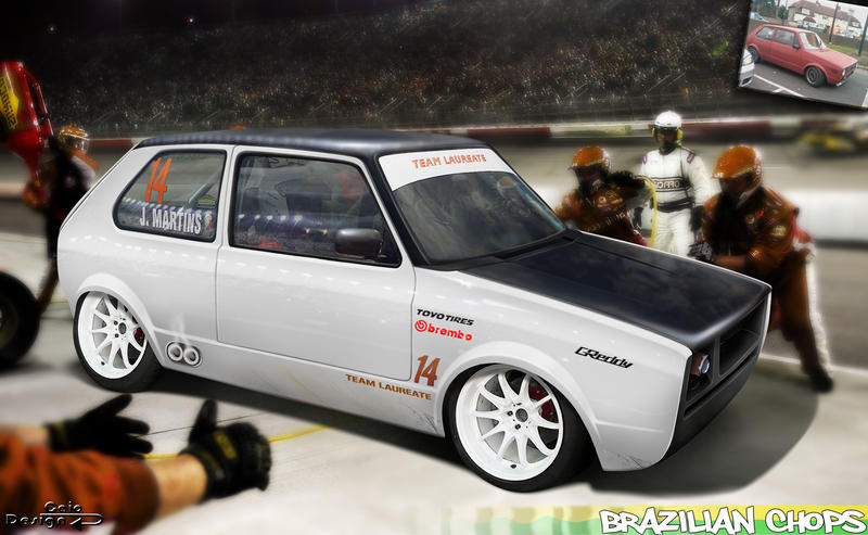 Vw Golf MK1 Pit Stop by Caioul on deviantART