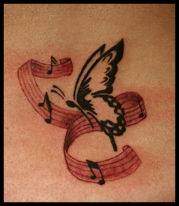 i love music tattoos. Music Tattoos