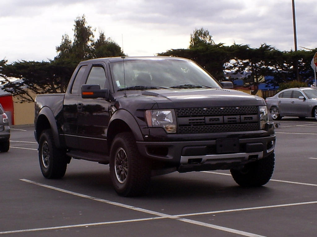 2010 Ford raptor svt black
