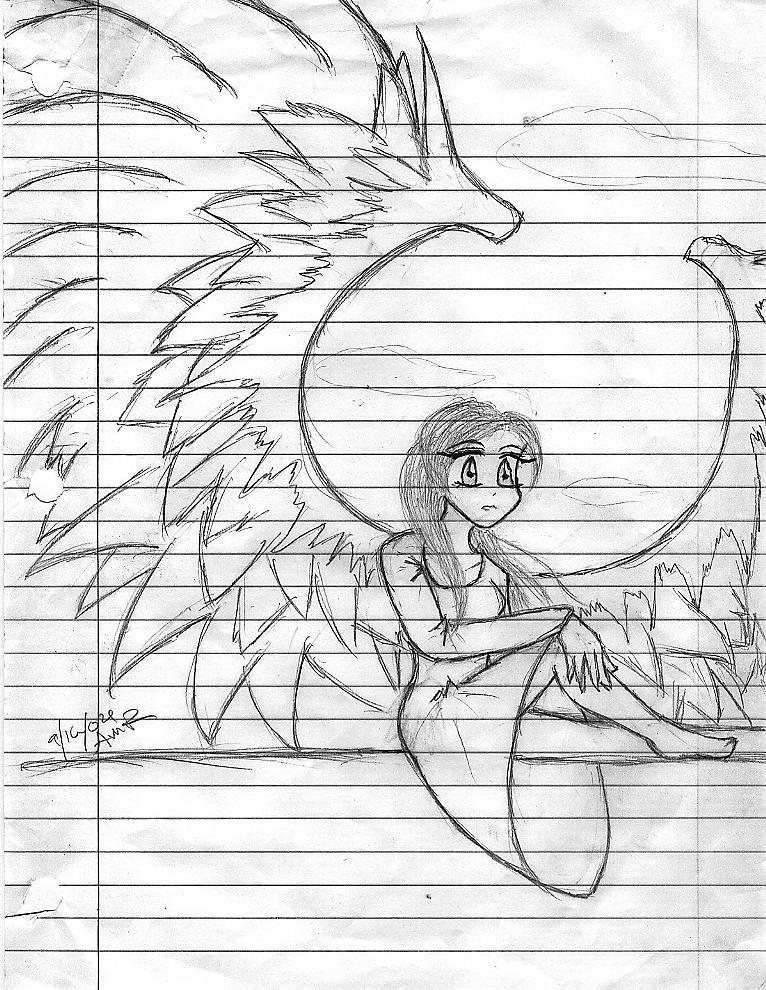 anime angel drawings. Anime Drawings Of Angels. by