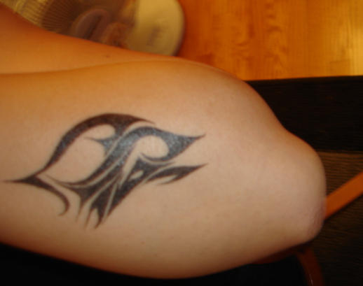 blake shelton tattoo on forearm. arm tattoos