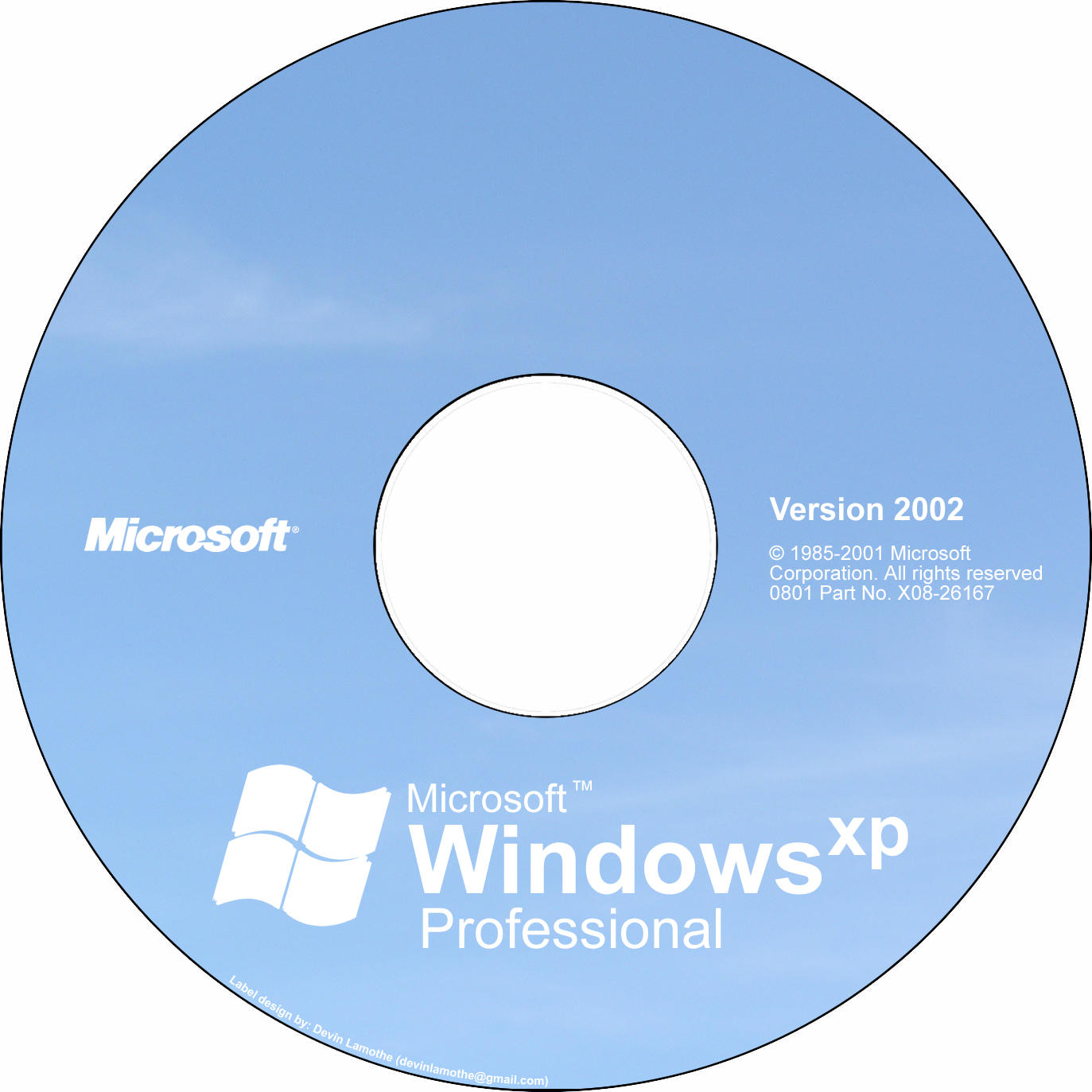 windows xp pro disk image
