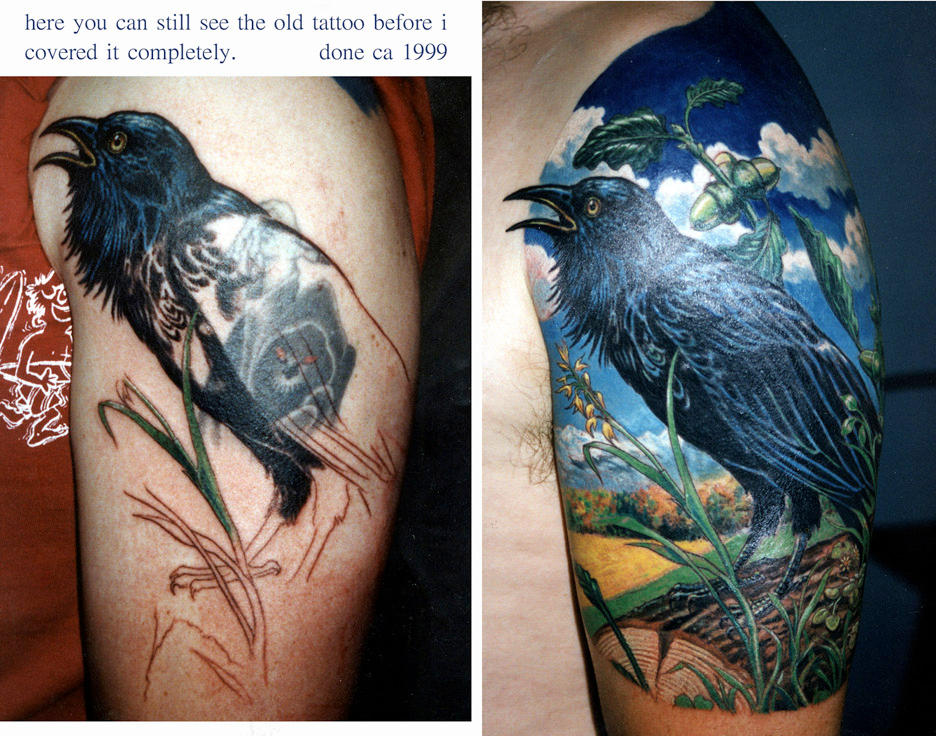Raven coverup on Bart