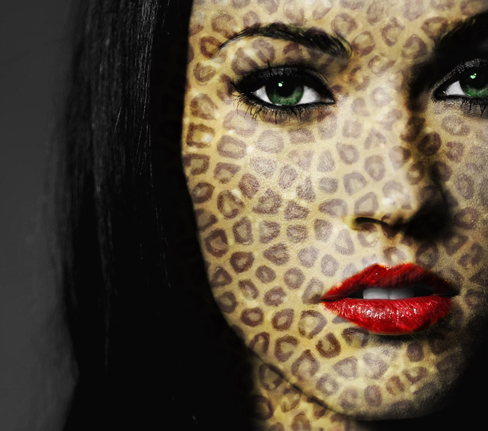 cheetah print makeup. 2011 Cheetah print tattoos.