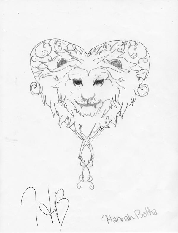 Lion n' heart tattoo design by rockstar62 on deviantART
