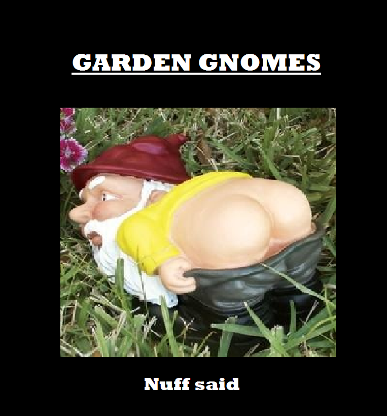 Garden Gnomes by crazyoldman on deviantART