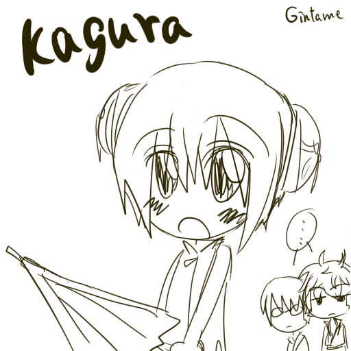 Gintama: Kagura - Wallpaper