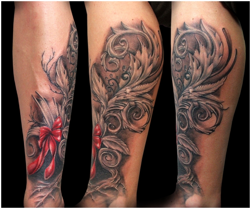 Dynamics Tattoo - flower tattoo