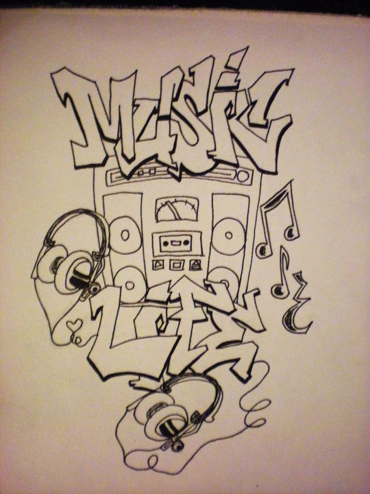 Music Life Tattoo by