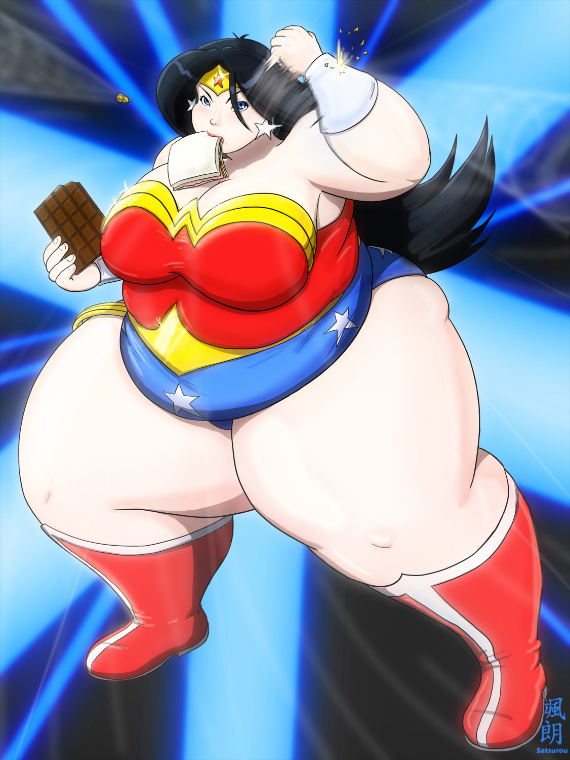 Fat Wonderwoman 35