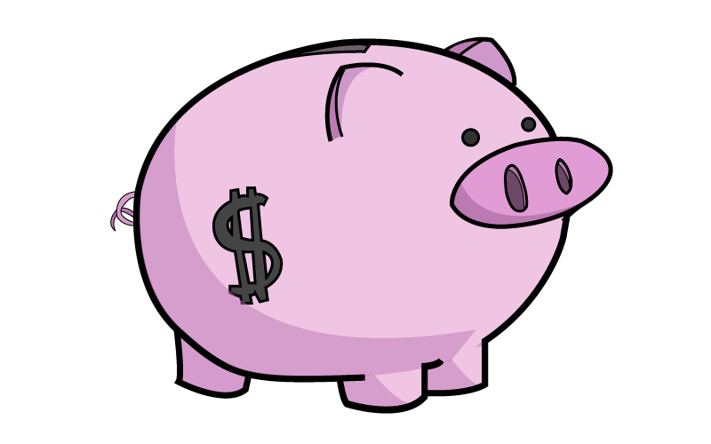 free clipart piggy bank savings - photo #35
