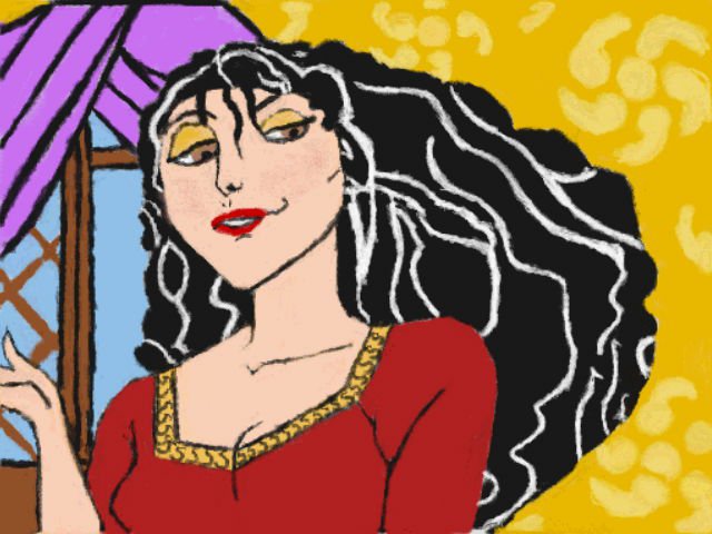 mother gothel clipart - photo #40