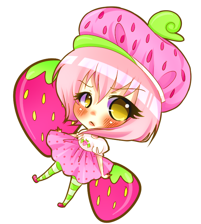 unrelated strawberry by princessmikan d4azn8f