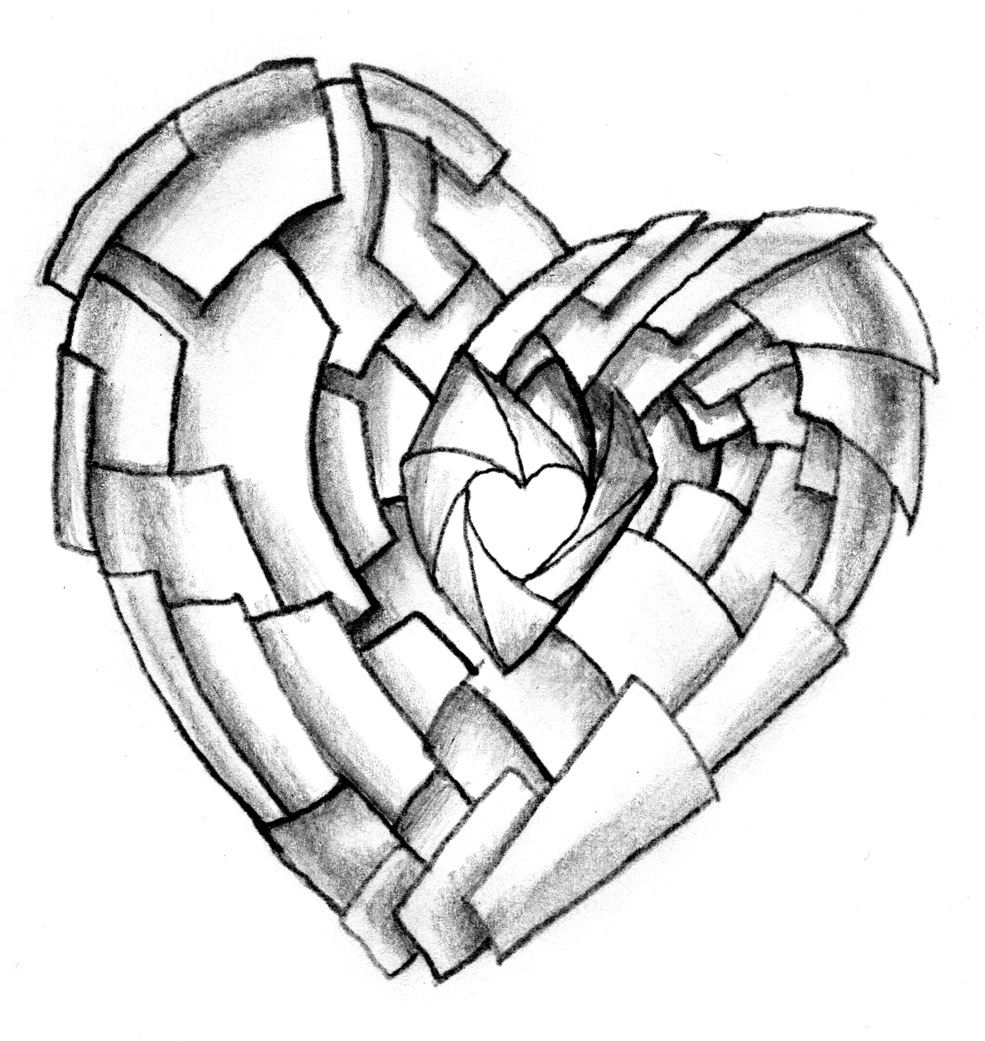 shuttering heart tattoo design by NeoGzus on DeviantArt