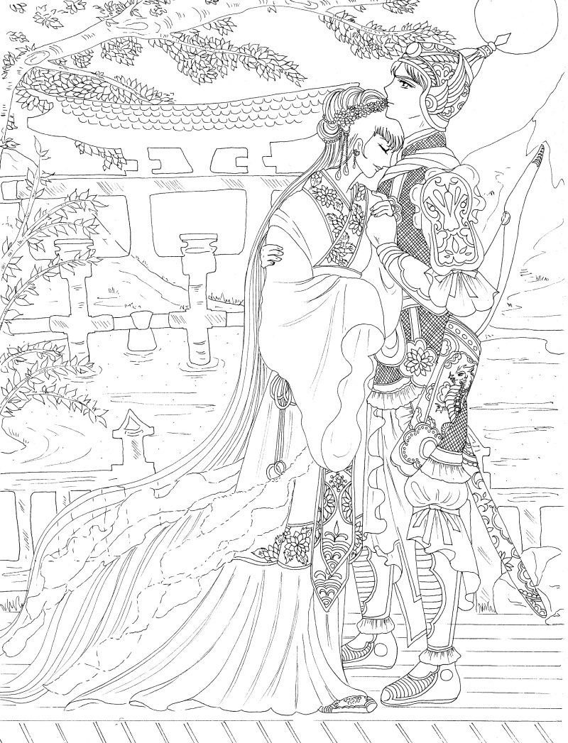 romantic coloring pages - photo #2