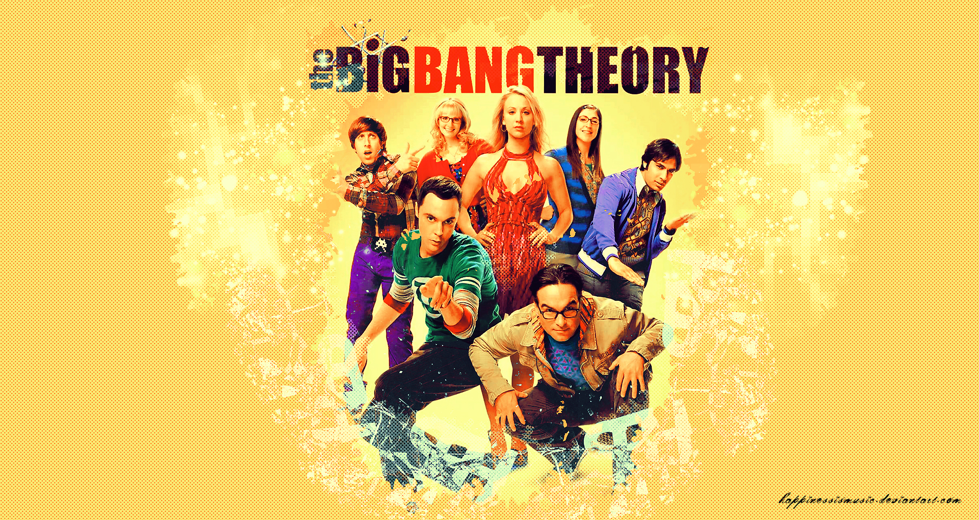 The big bang theory wallpaper 4 by HappinessIsMusic on DeviantArt