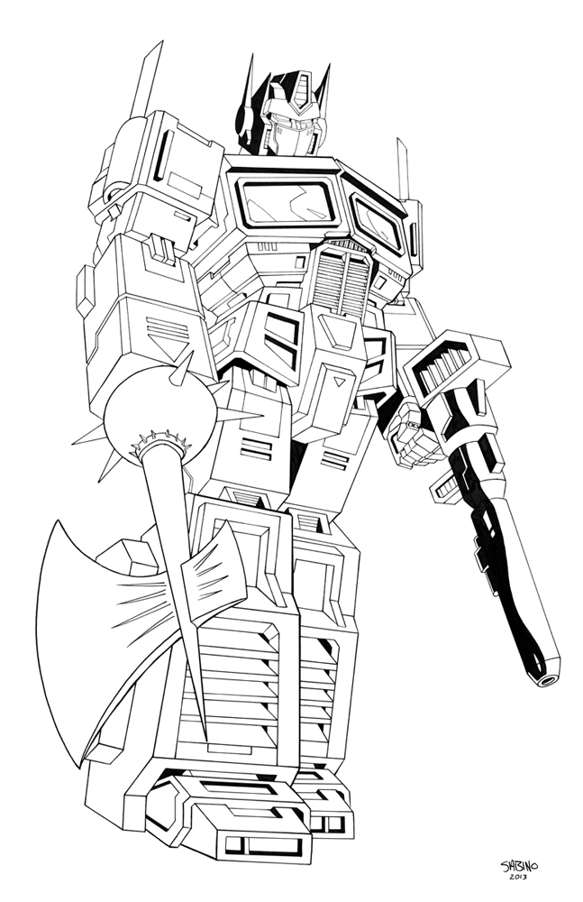 g1 transformers coloring pages - photo #30