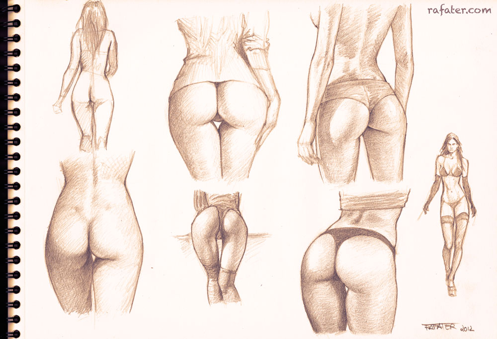 Ass Drawing 89