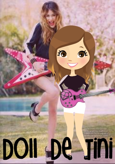 Doll De Tini Stoessel by tinitutoriales