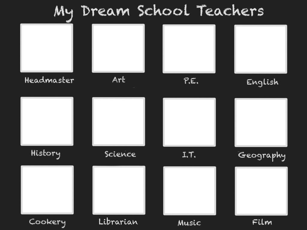 Dream School Teachers - Blank by Oreopata