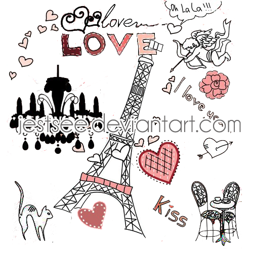 Png Pack Cute Paris by jestsee