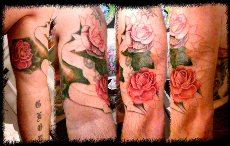 rose 39s sleeve cover up by BMXNINJA on deviantART