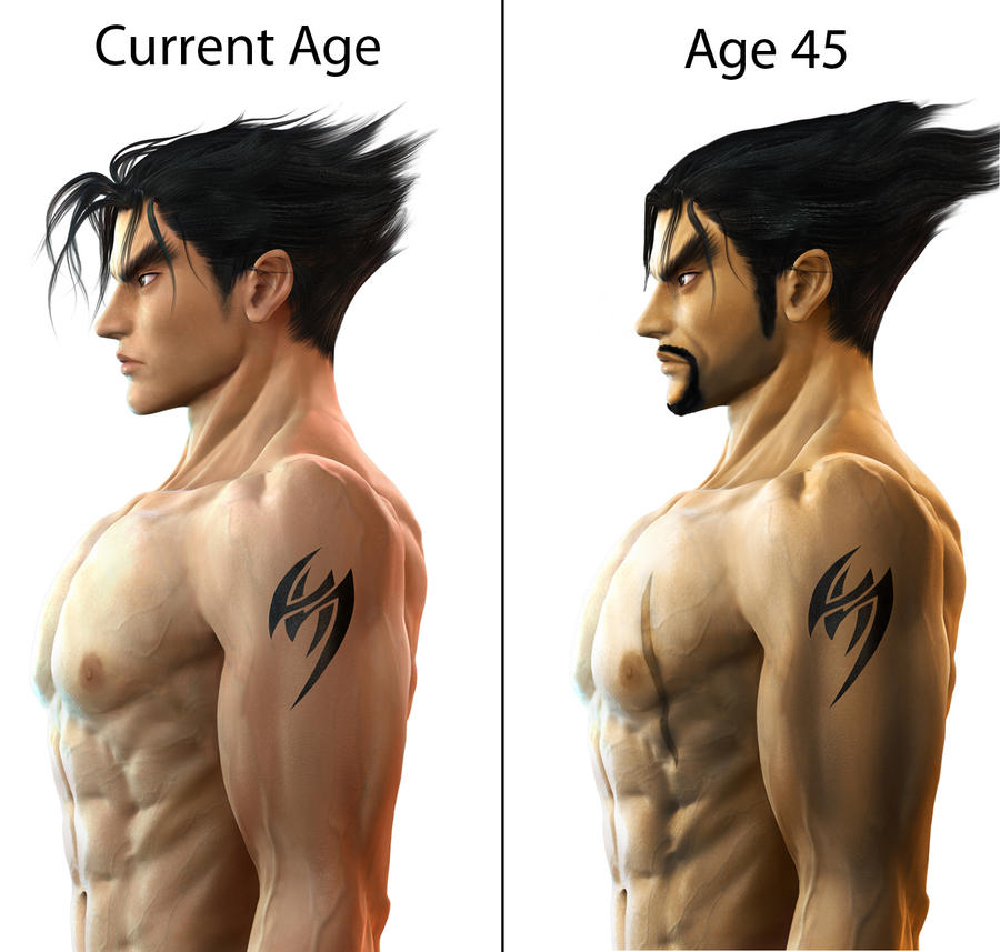 Jin Kazama Age Manipulation by NegroSaki on deviantART