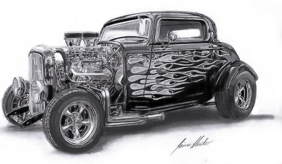 '32 Ford Hot Rod by LowriderGirl on deviantART