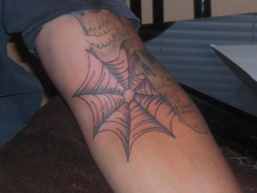Tattoo Spider web by