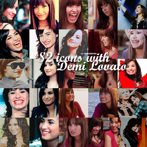 82 icons with Demi Lovato by shokobom94 on deviantART
