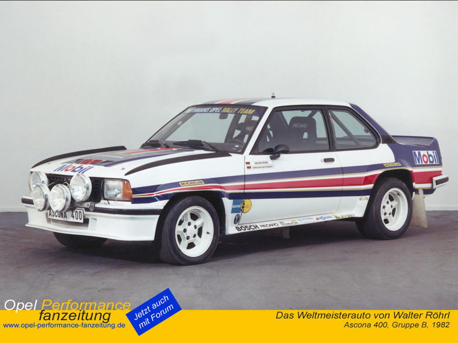 1982 Opel Ascona B 400 by