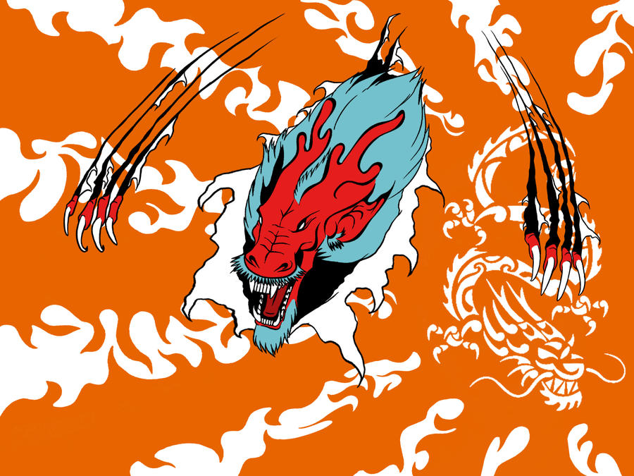 Prep for dragon stencil by b1idol on deviantART