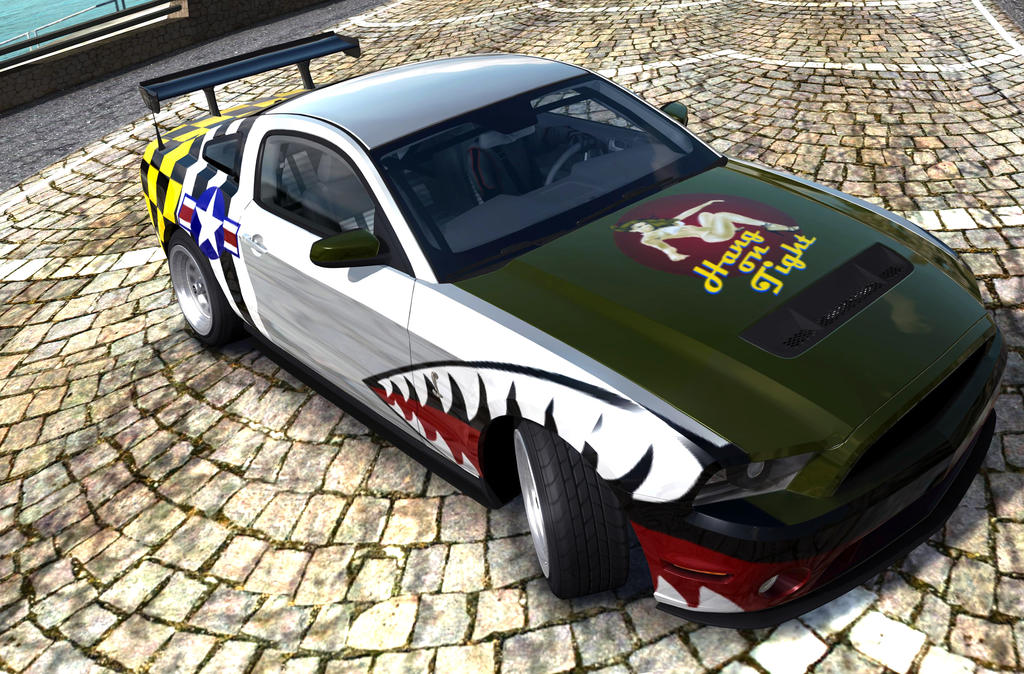 P51 Ford Mustang Forza stitch by CWRudy on deviantART