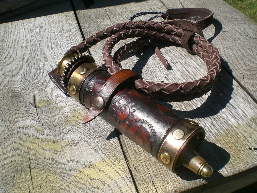 Cat Hyde. Steampunk_Whip_and_Holster_by_Skinz_N_Hydez