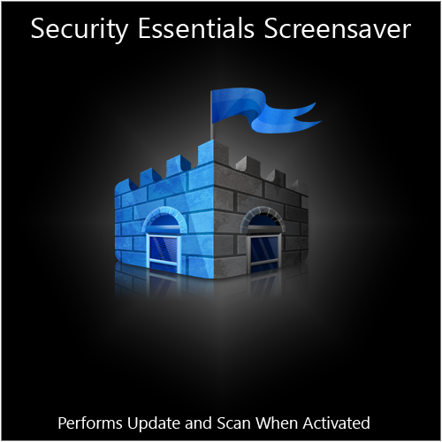 Microsoft Security Essentials Screensaver