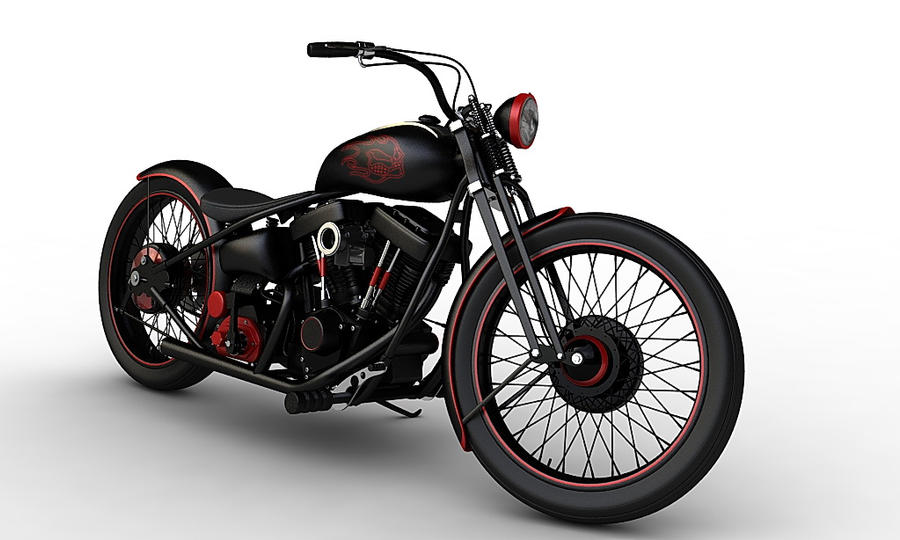 custom Harley Davidson by nanozfun on deviantART