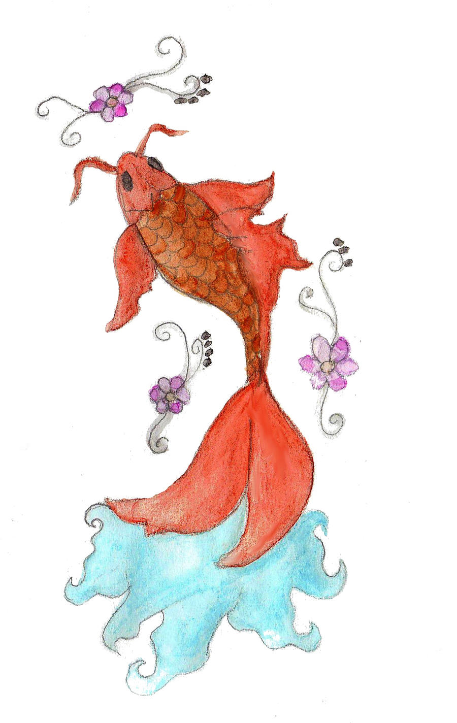 Commission Koi Fish by