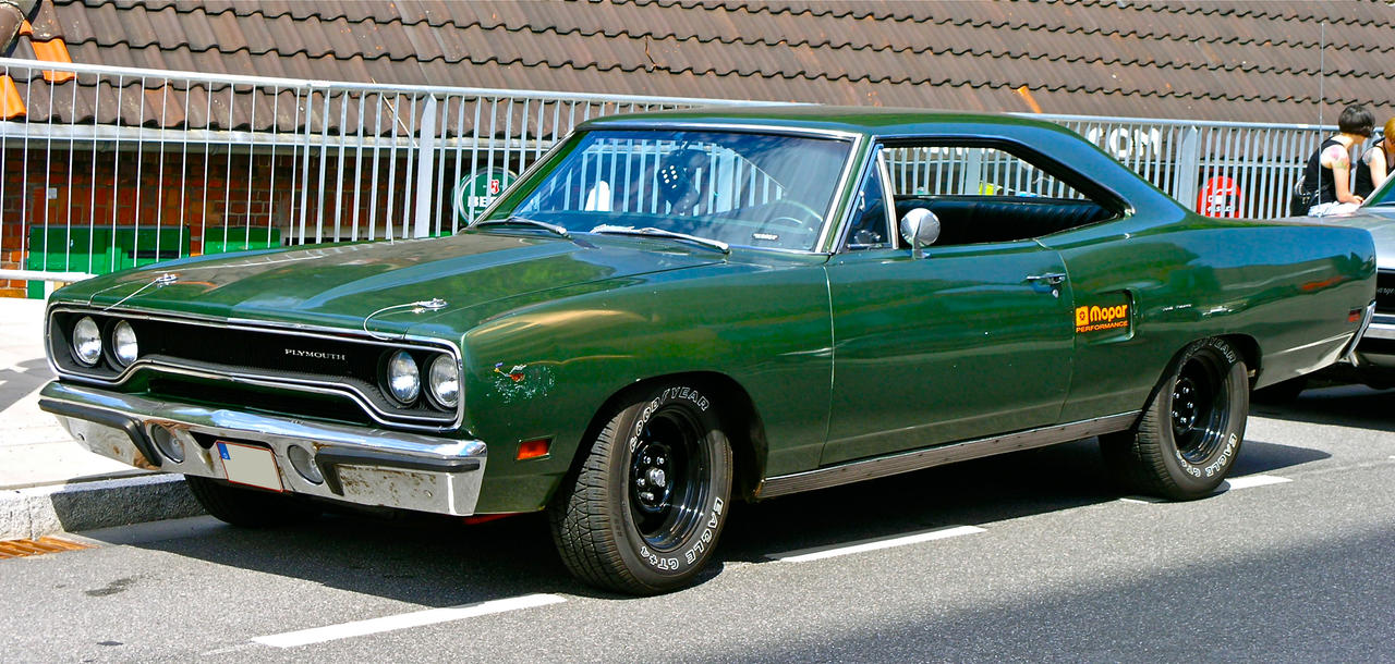 Plymouth Roadrunner 1970 green by cmdpirxII on deviantART
