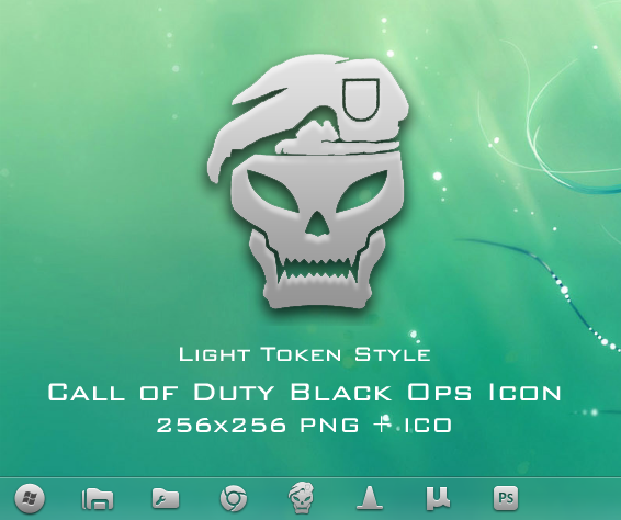 black ops logo png. COD Black Ops Light Token Icon
