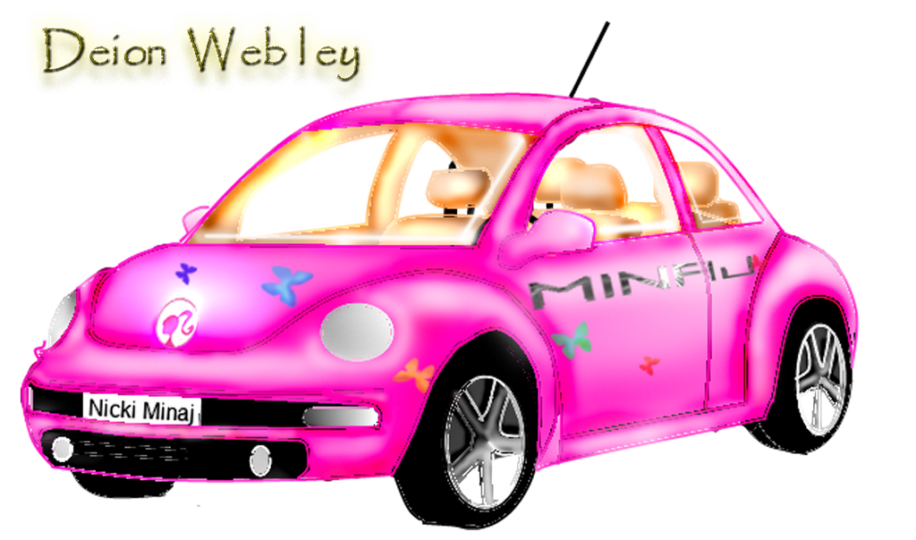 Nicki Minaj Barbie Dream Car by webkidd on deviantART