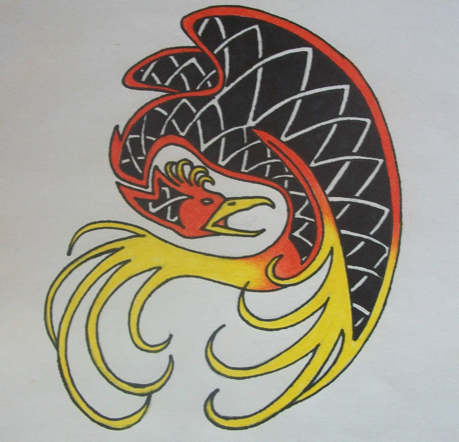 Celtic Phoenix Tattoo by Serpant02 on deviantART