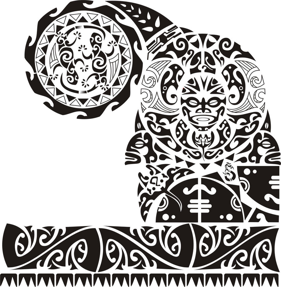 Maori Tattoo by alanjmaranho