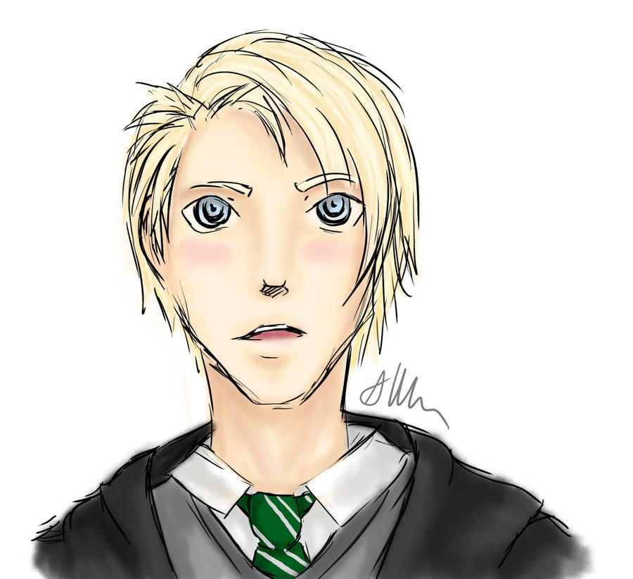 Draco Malfoy Sketch by axelsfavgirl on deviantART