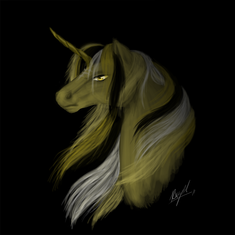 Scary Unicorn.... by fhm123 on deviantART