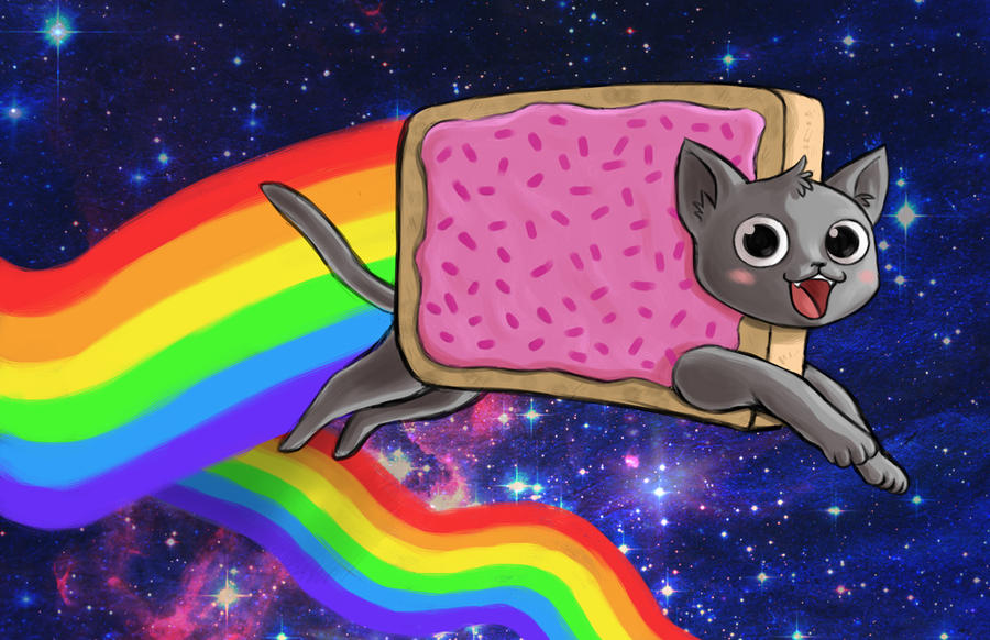 Nyan Cat Tribute by Mukki on deviantART