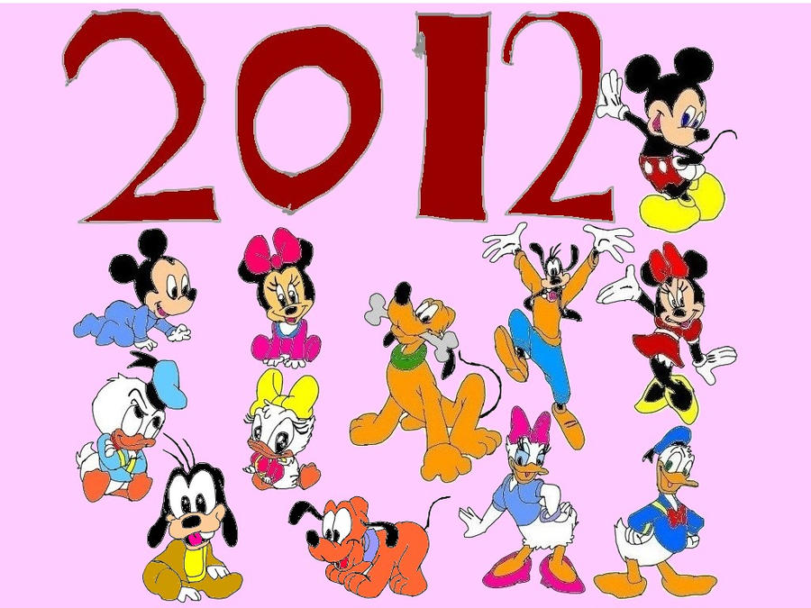 mickey mouse new year clipart - photo #25