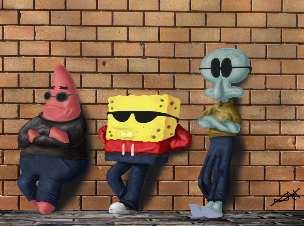 spongebob_chilling_out_by_drawer888-d612