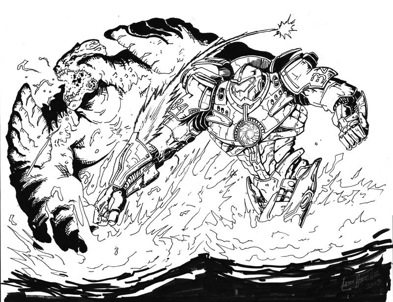 pacific rim gypsy danger coloring pages - photo #48