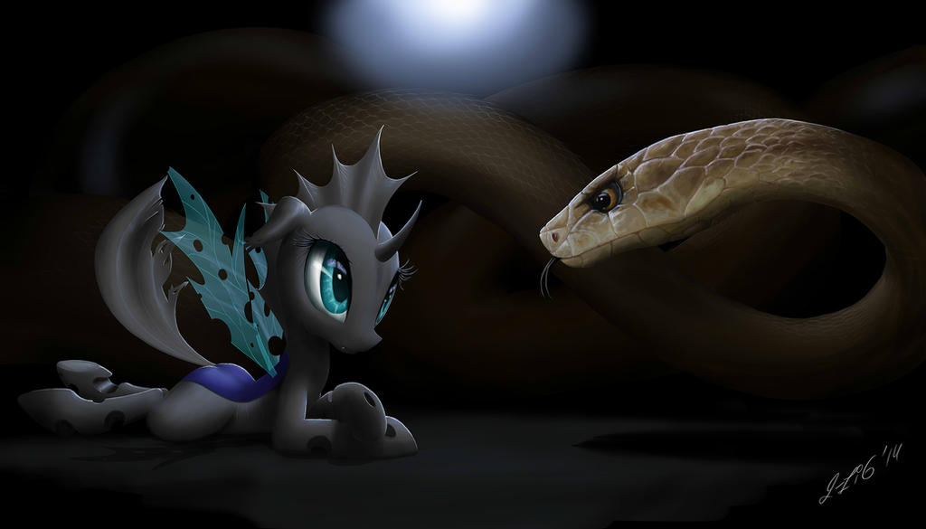 changeling_and_the_snake_by_zig_word-d7i